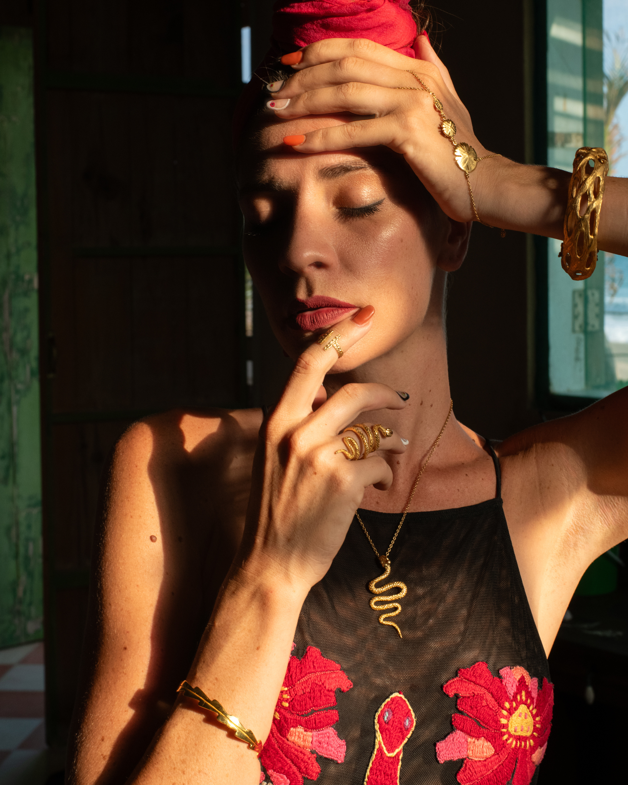 Necklace Serpentine Wavy