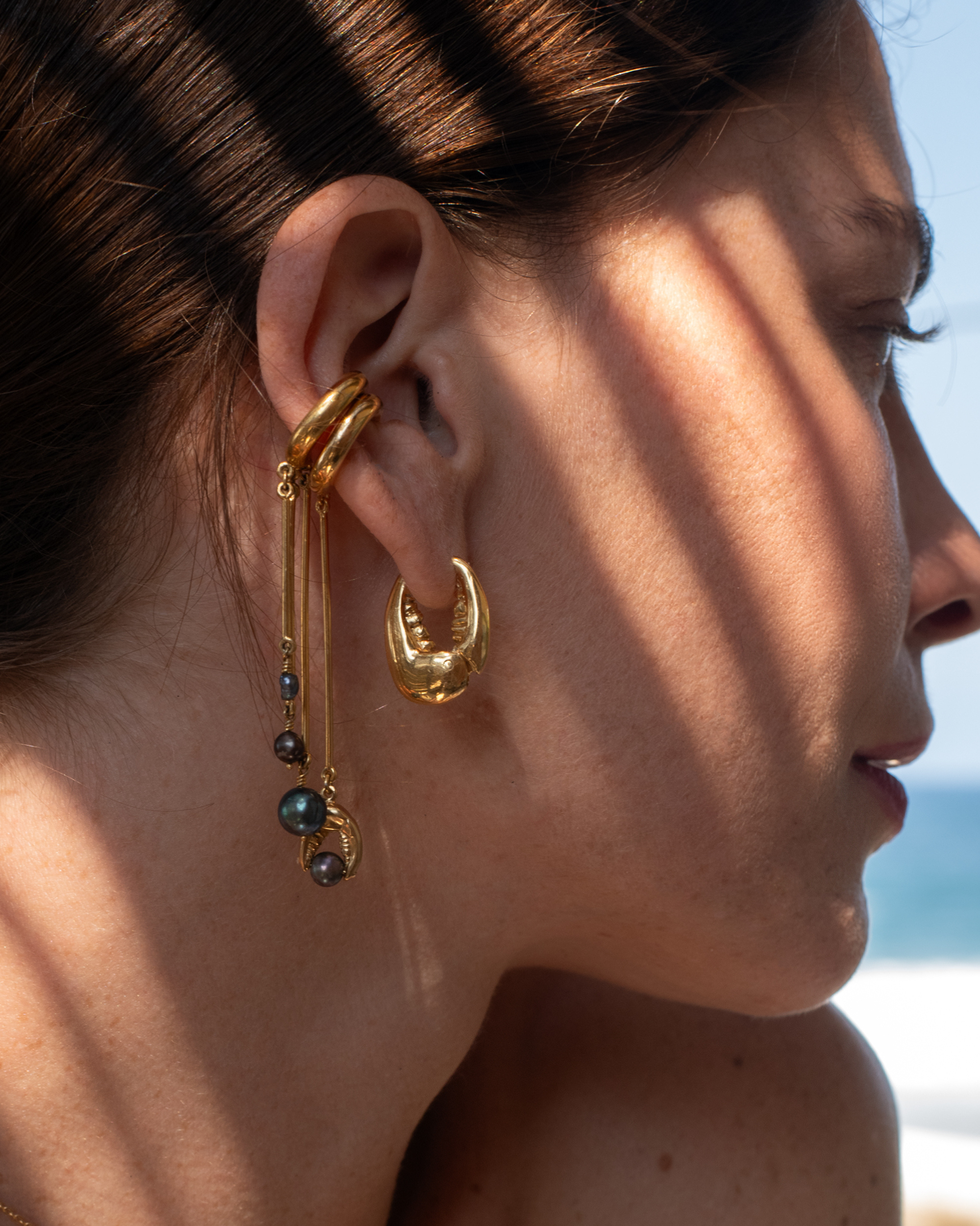 Earrings Crab - Sophie Simone Designs