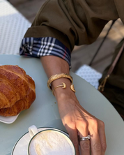 Bracelet Double Croissant