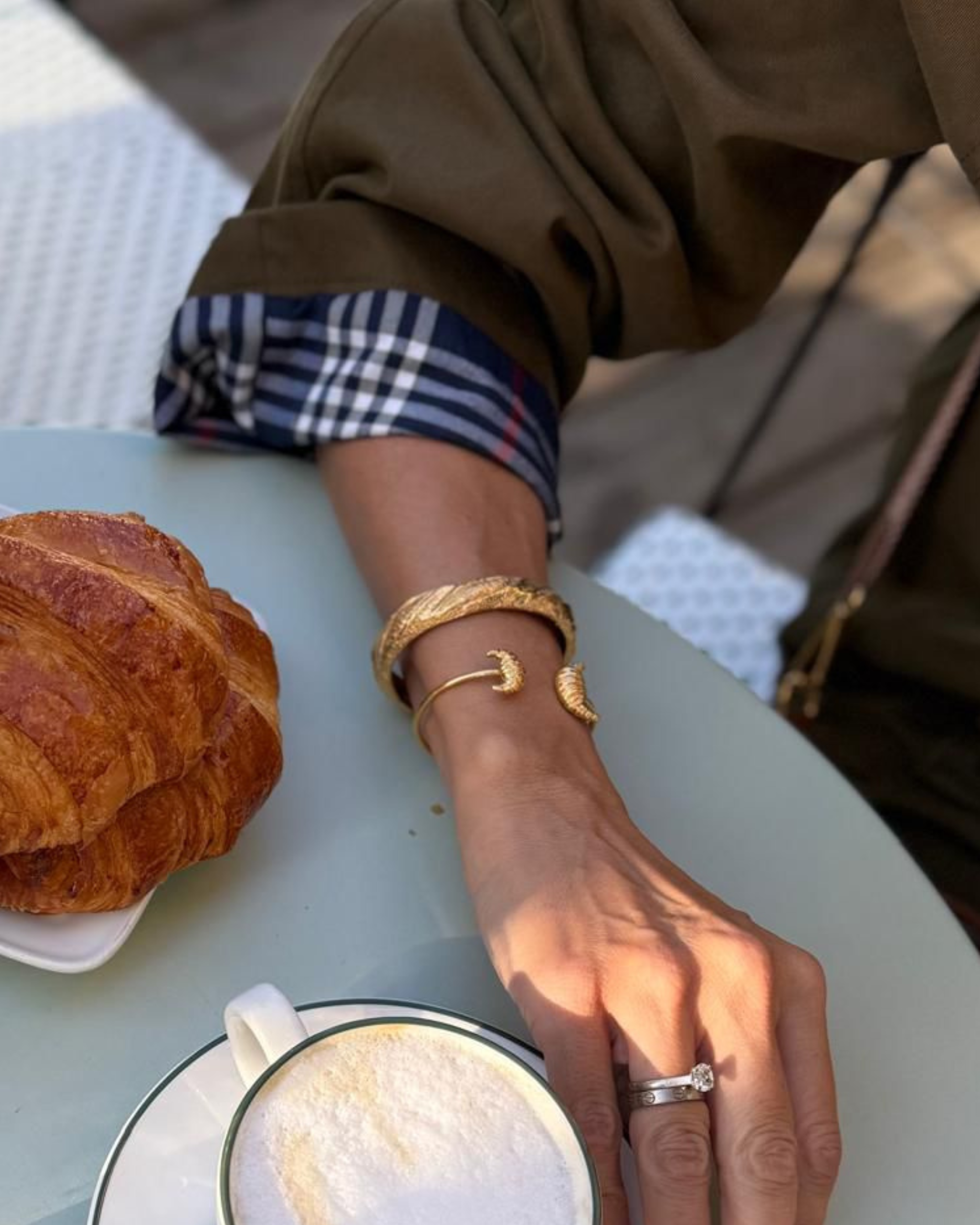 Bracelet Double Croissant