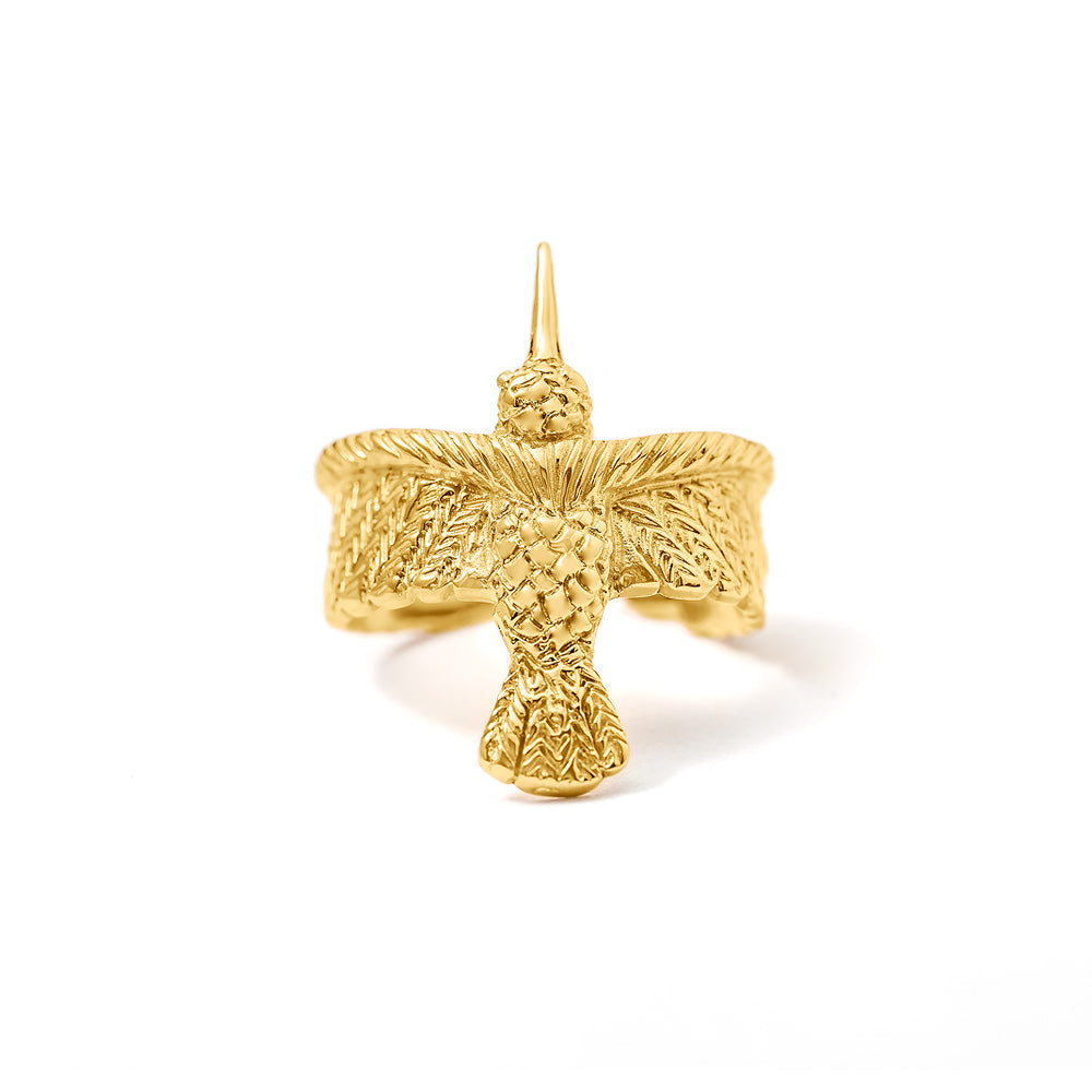 Ring Hummingbird 14K Gold
