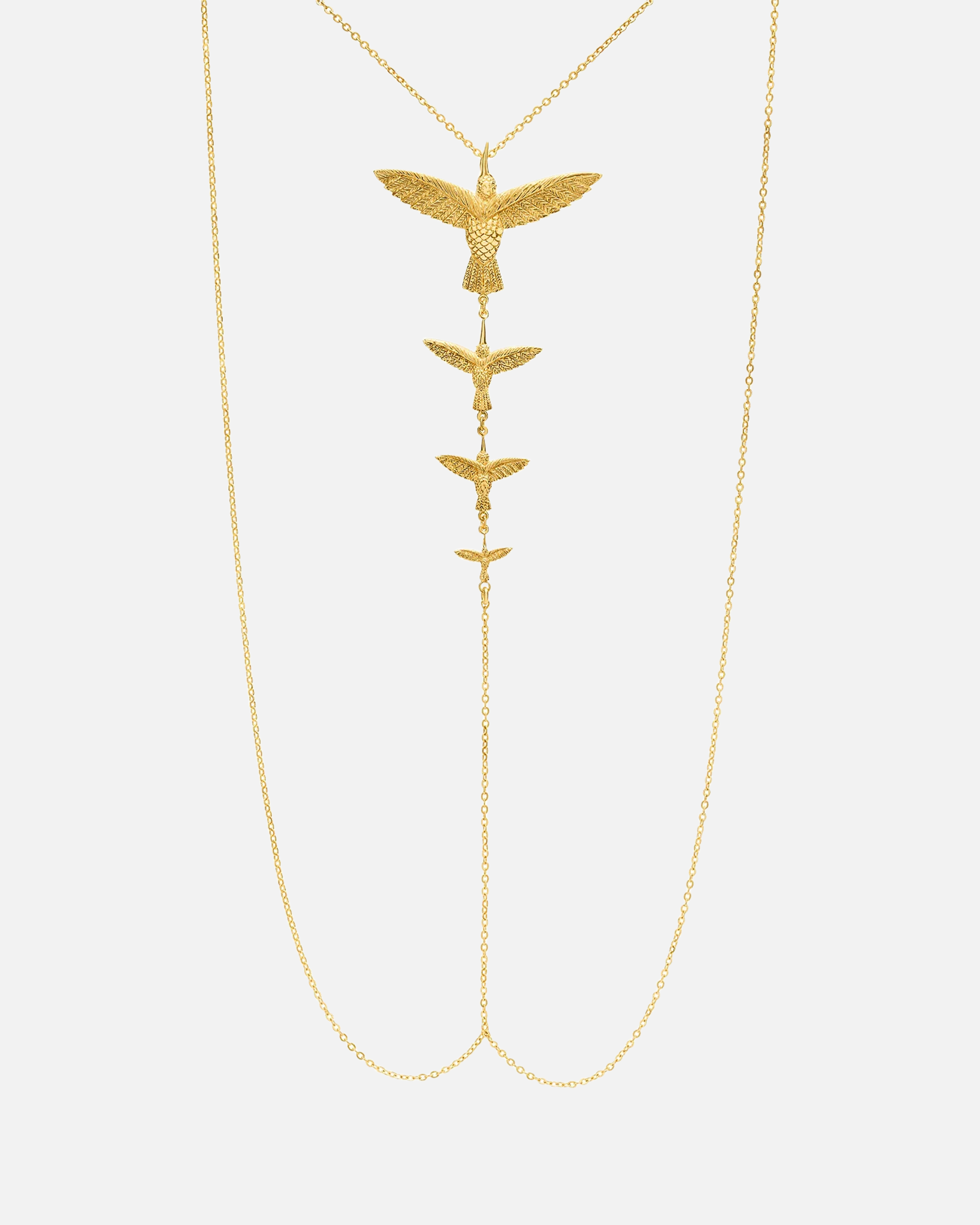 Body Chain Four Hummingbirds