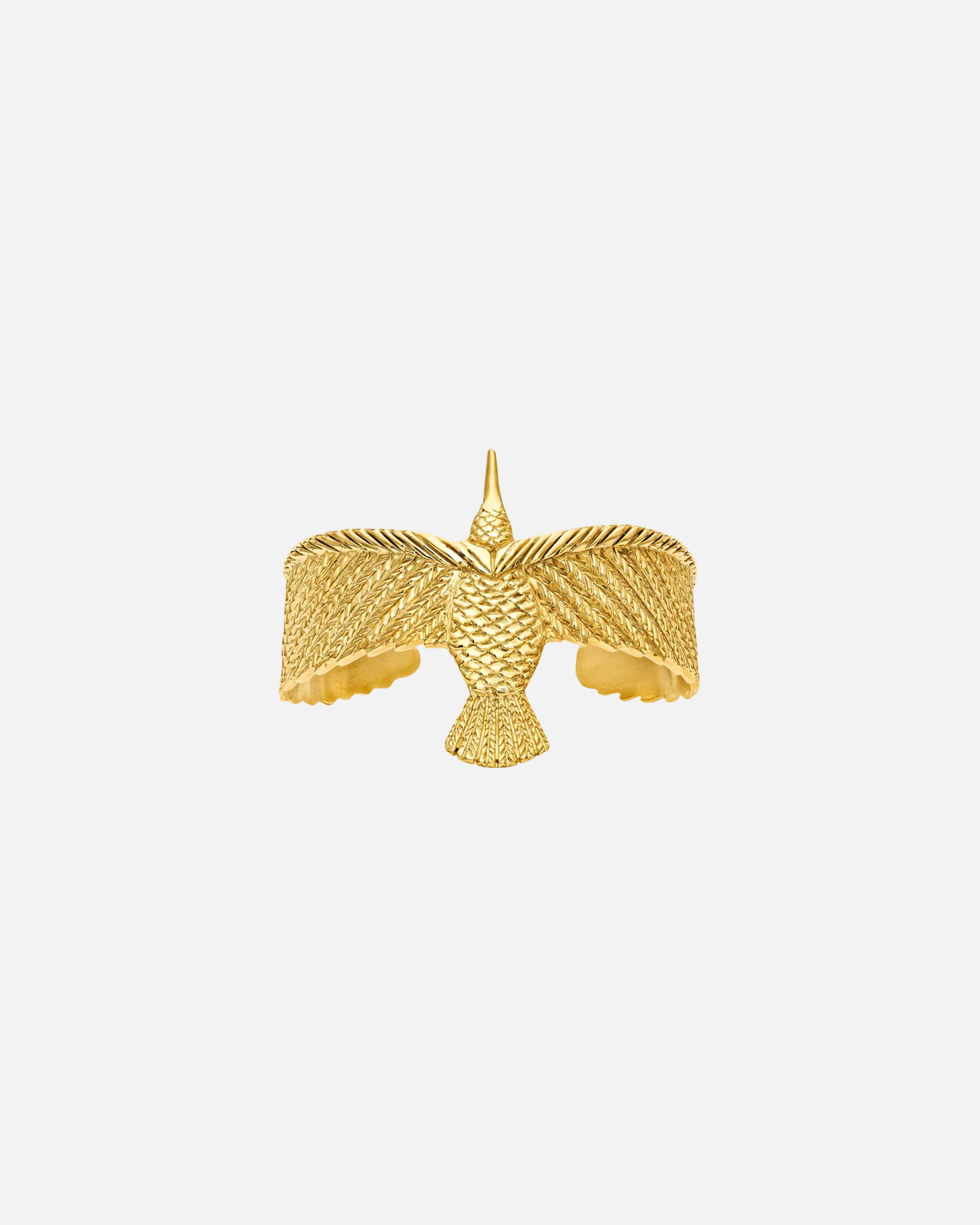 PRE-ORDER: Cuff Hummingbird For Her in 14K gold