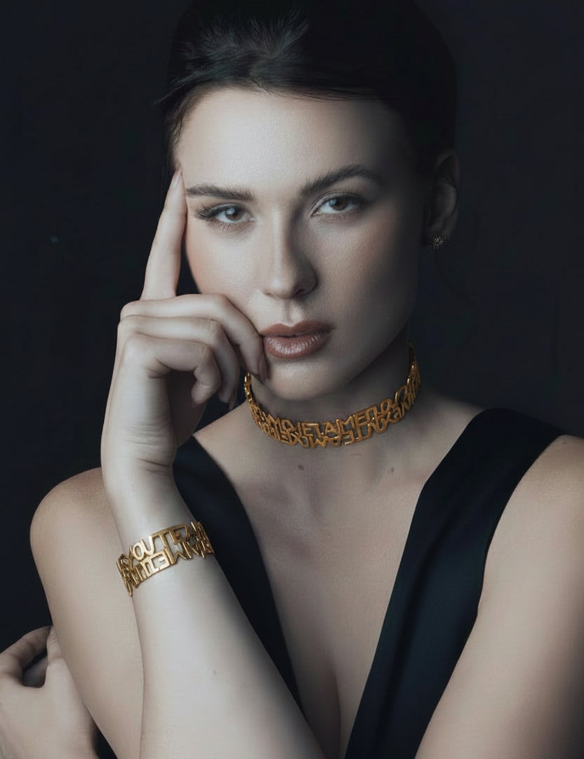 Choker Just Love - Sophie Simone Designs