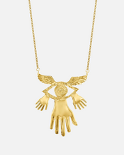 Collier Hands Wings Eye