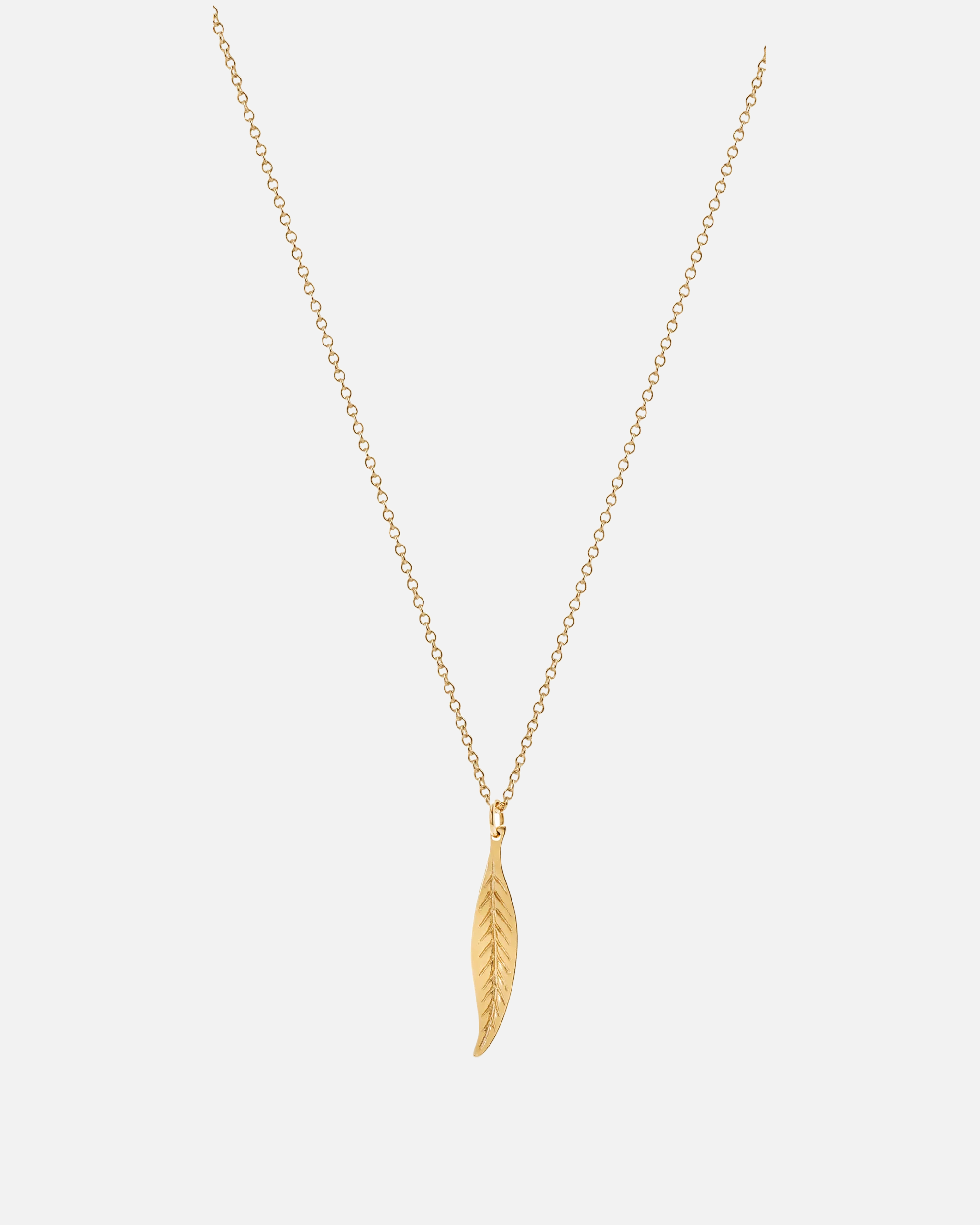 Necklace Small Leaf