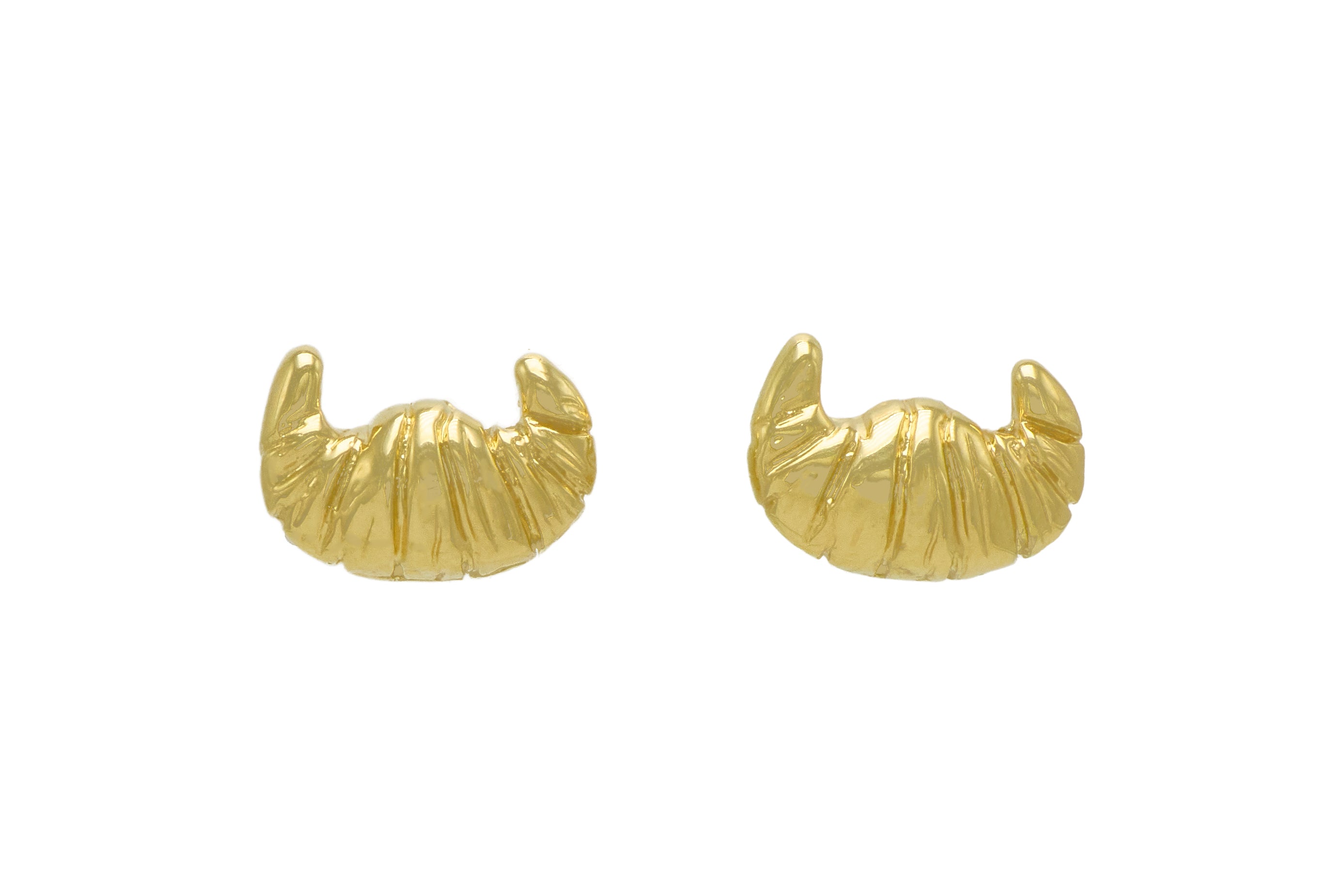 Croissant Earrings Large