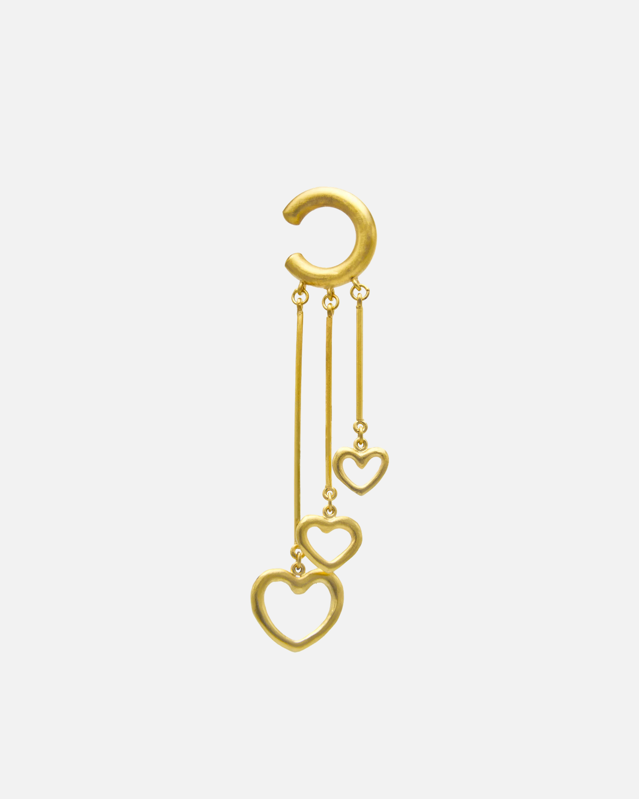 Earcuff Three Hearts
