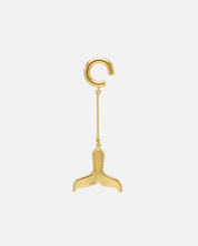 Earcuff Whale Tail