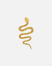 Earring Serpentine Wavy