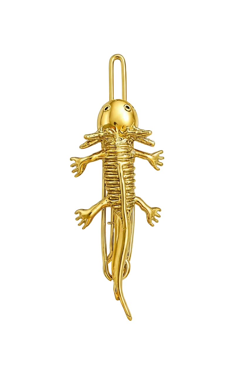 Hair Brooch Axolotl - Sophie Simone Designs