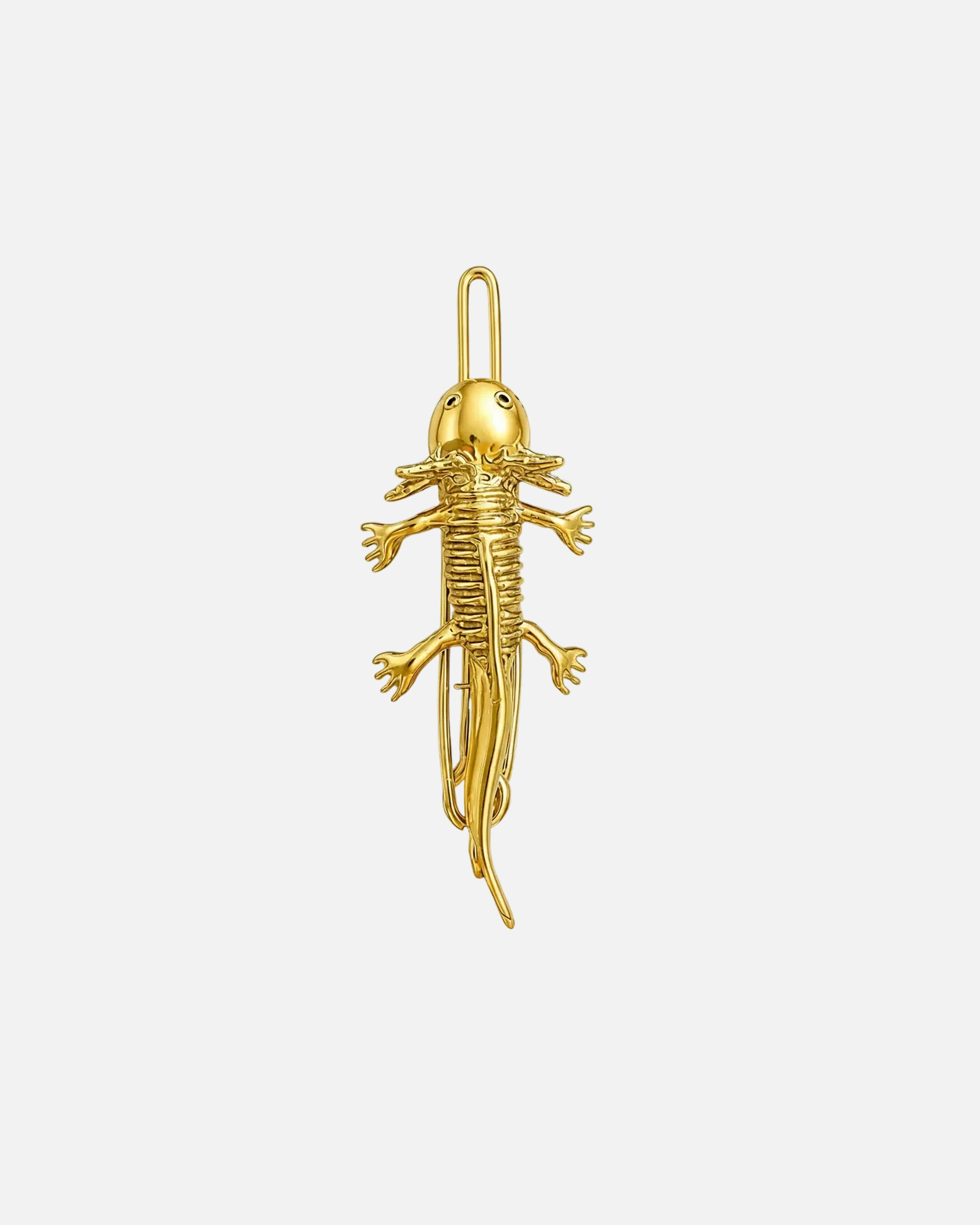Hair Brooch Axolotl