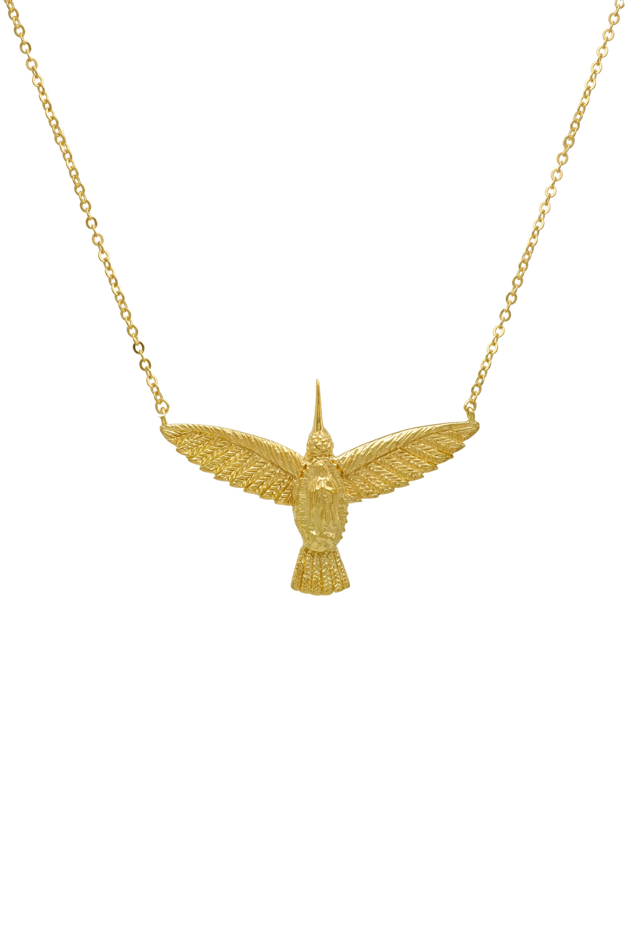 Necklace Hummingbird with Lupita