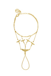 Hand Bracelet Hummingbirds - Sophie Simone Designs