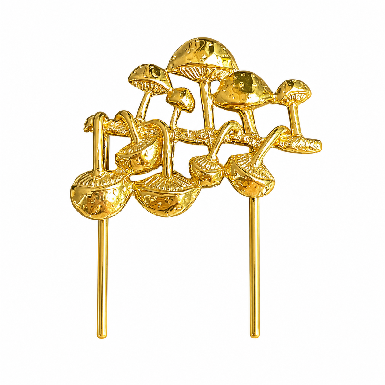 Mushrooms Suit Pin - Sophie Simone Designs