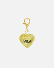 Mila's Heart - Personalized Dog Pendant