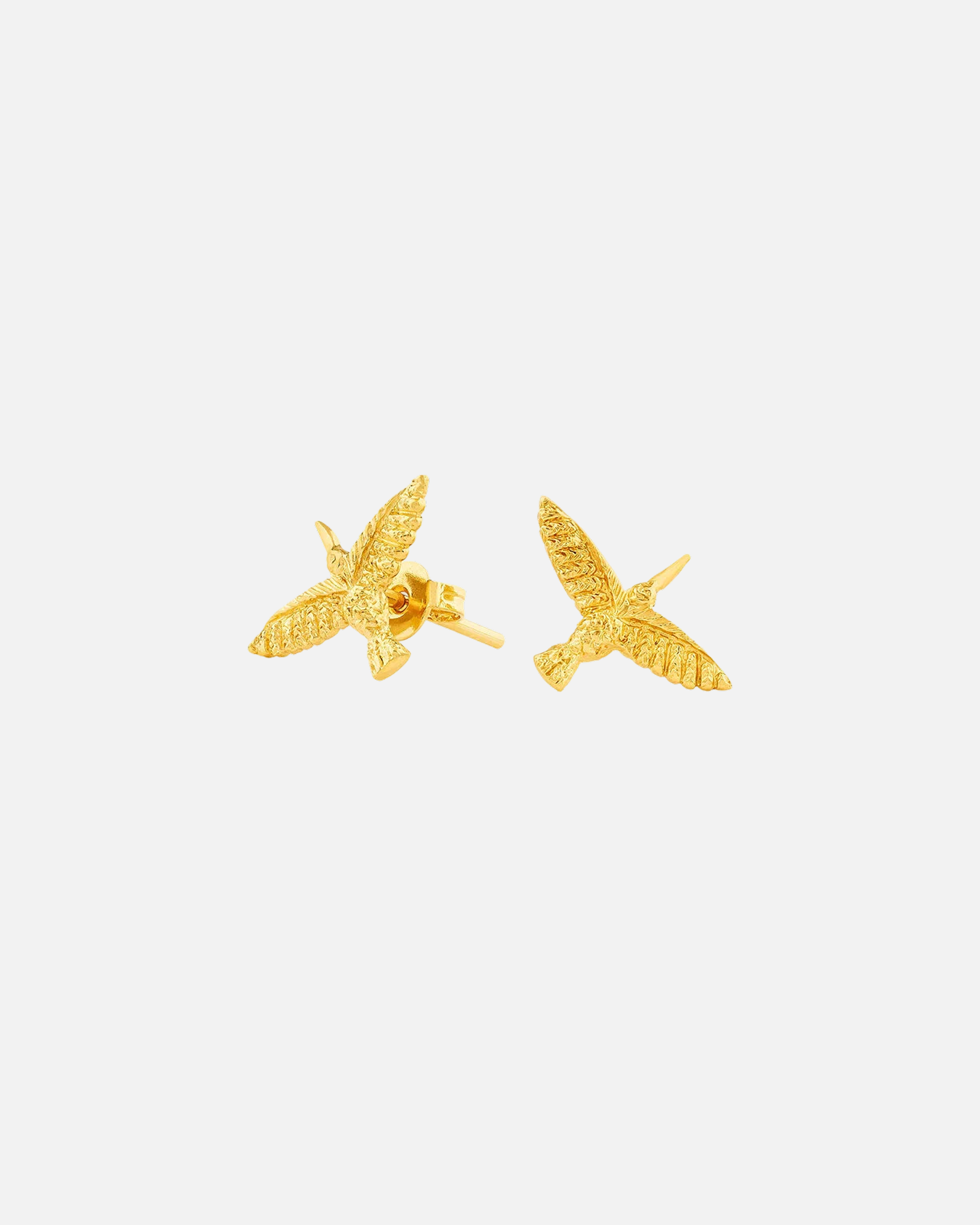 PRE-ORDER: Mini Earrings Hummingbird 14K Gold