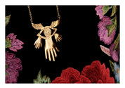 Necklace Hands Wings Eye - Sophie Simone Designs