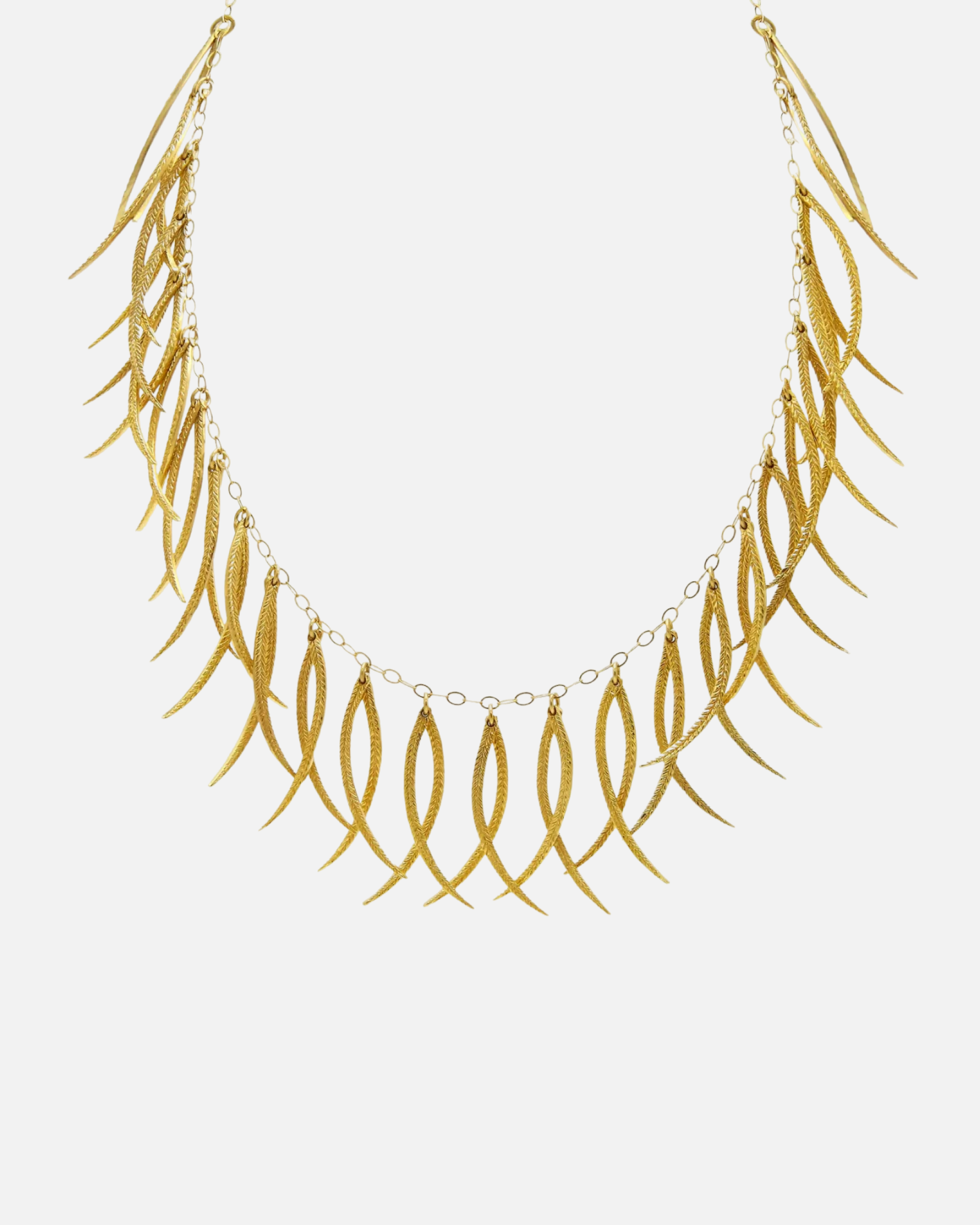 Necklace Quetzal tail