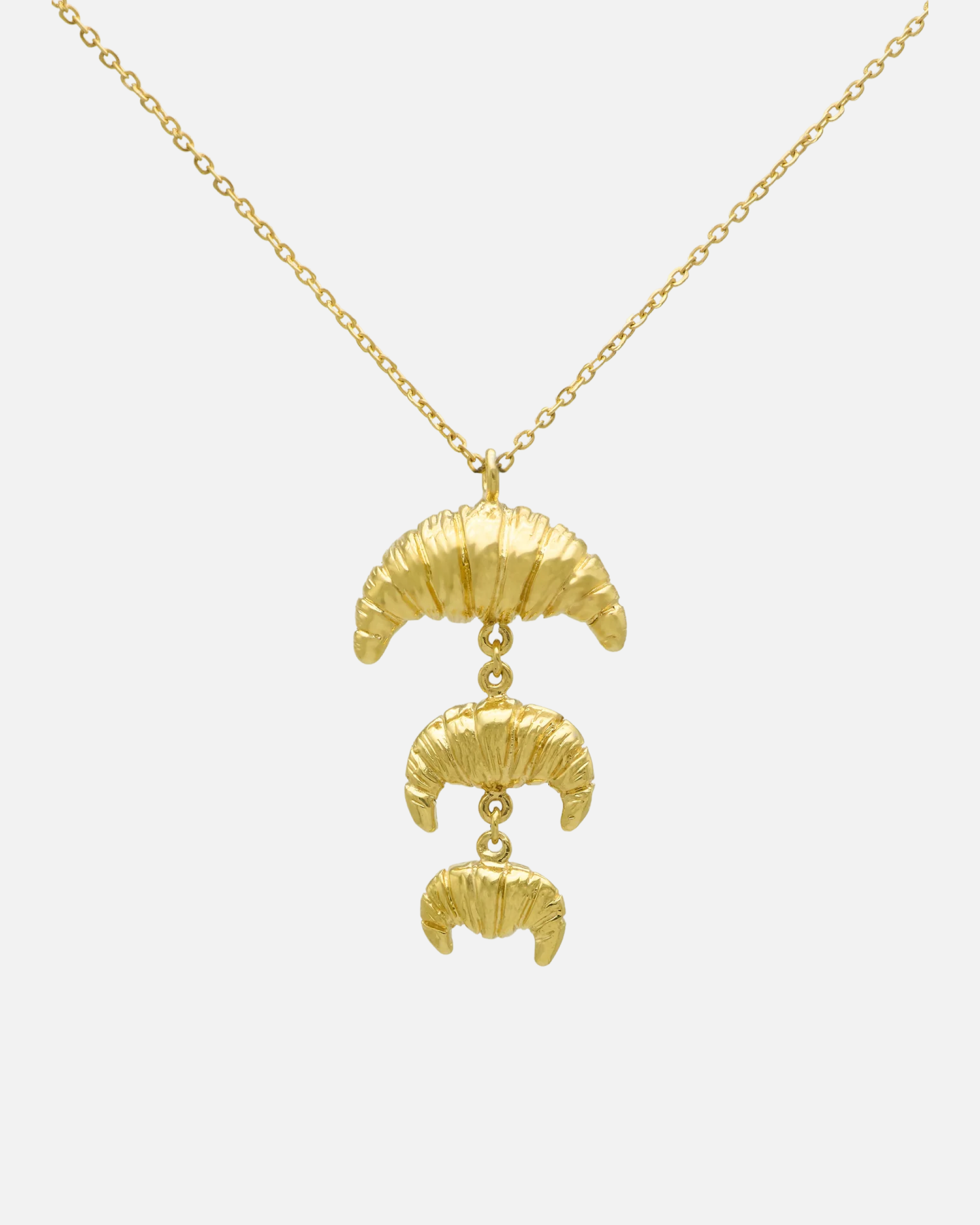 Necklace Three Croissant