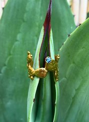 Ring Cactus with Stone - Sophie Simone Designs