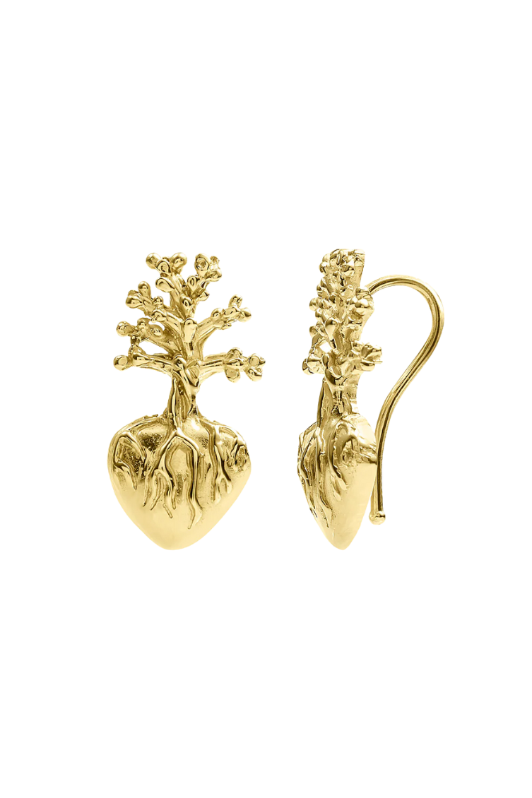 Frida Heart Earrings