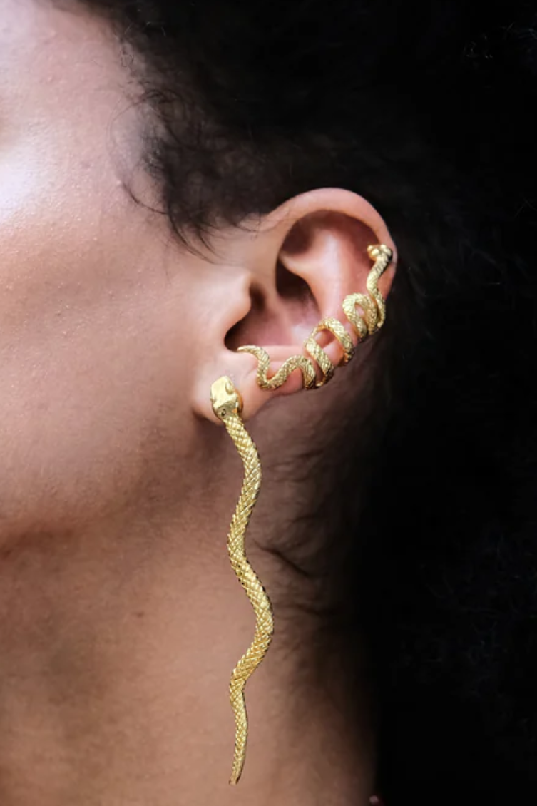 Earring Serpentine Straight