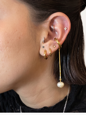 Earcuff White Pearl Large