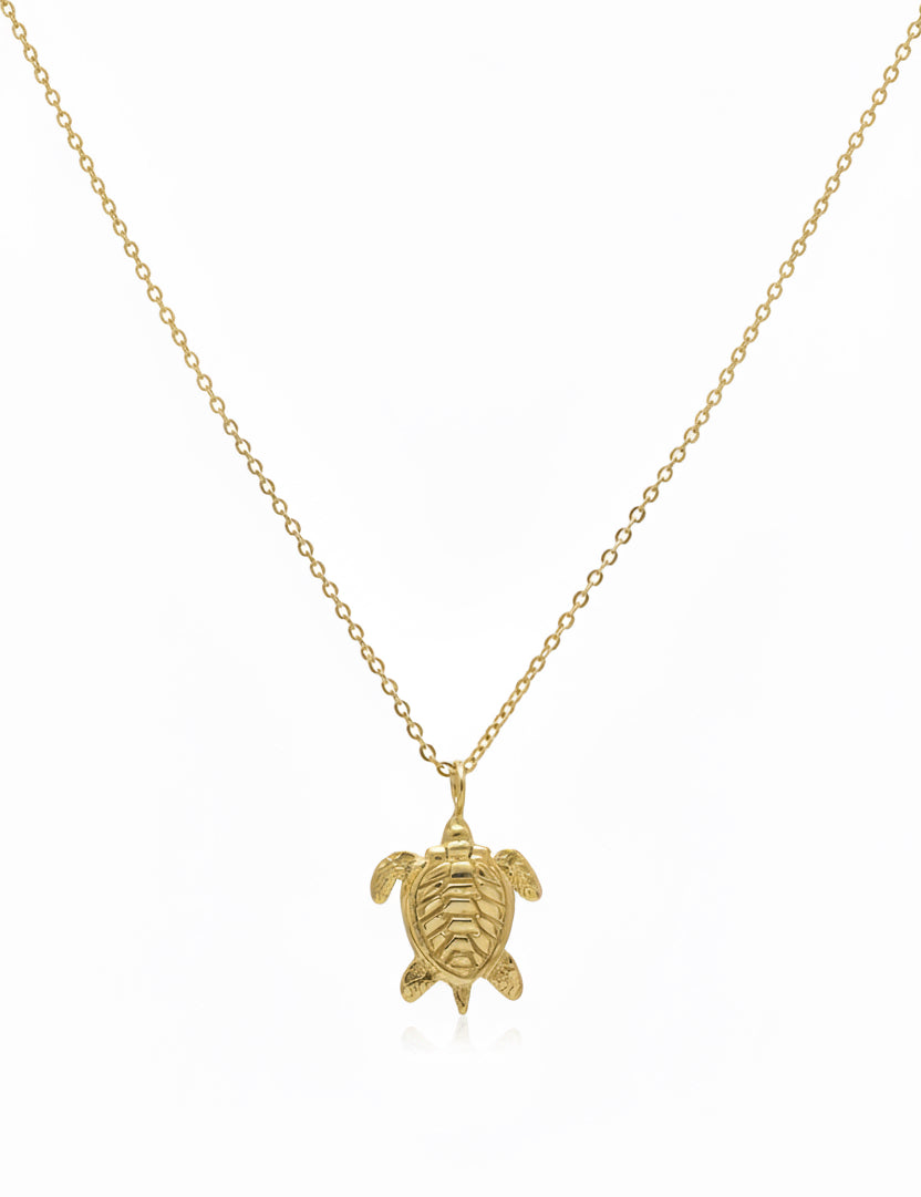 Turtle Locket Necklace - Sophie Simone Designs