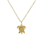 Turtle Locket Necklace