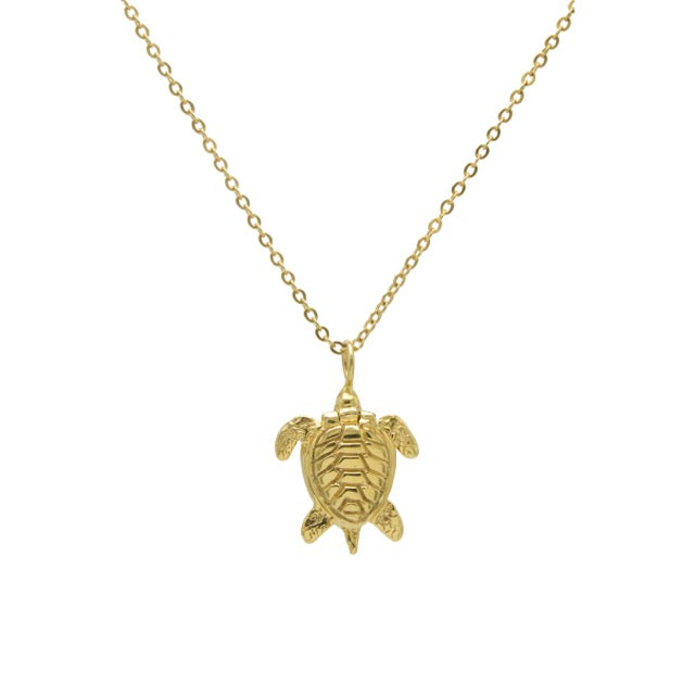 Turtle Locket Necklace