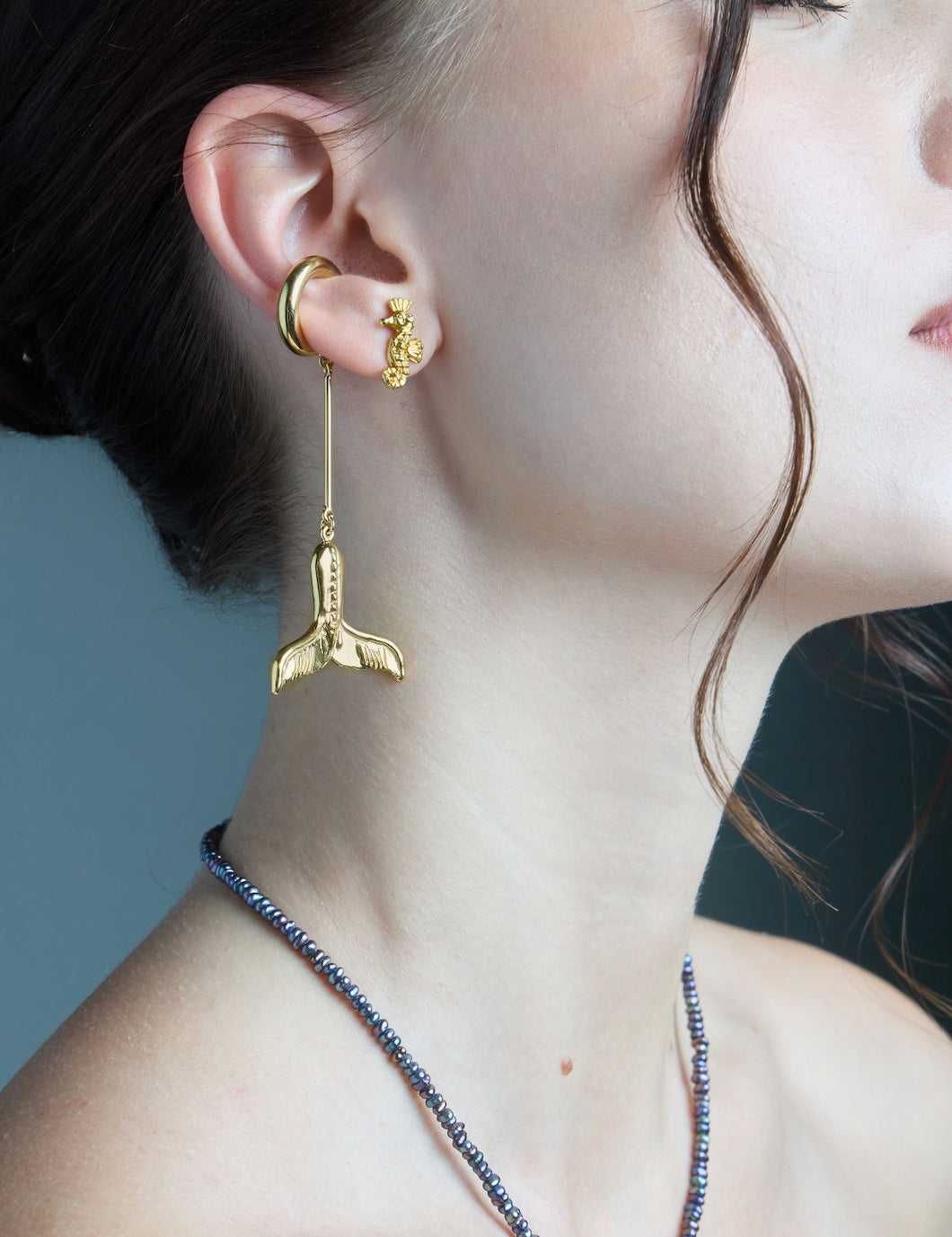 Earcuff Whale Tail - Sophie Simone Designs