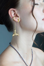 Earcuff Whale Tail - Sophie Simone Designs