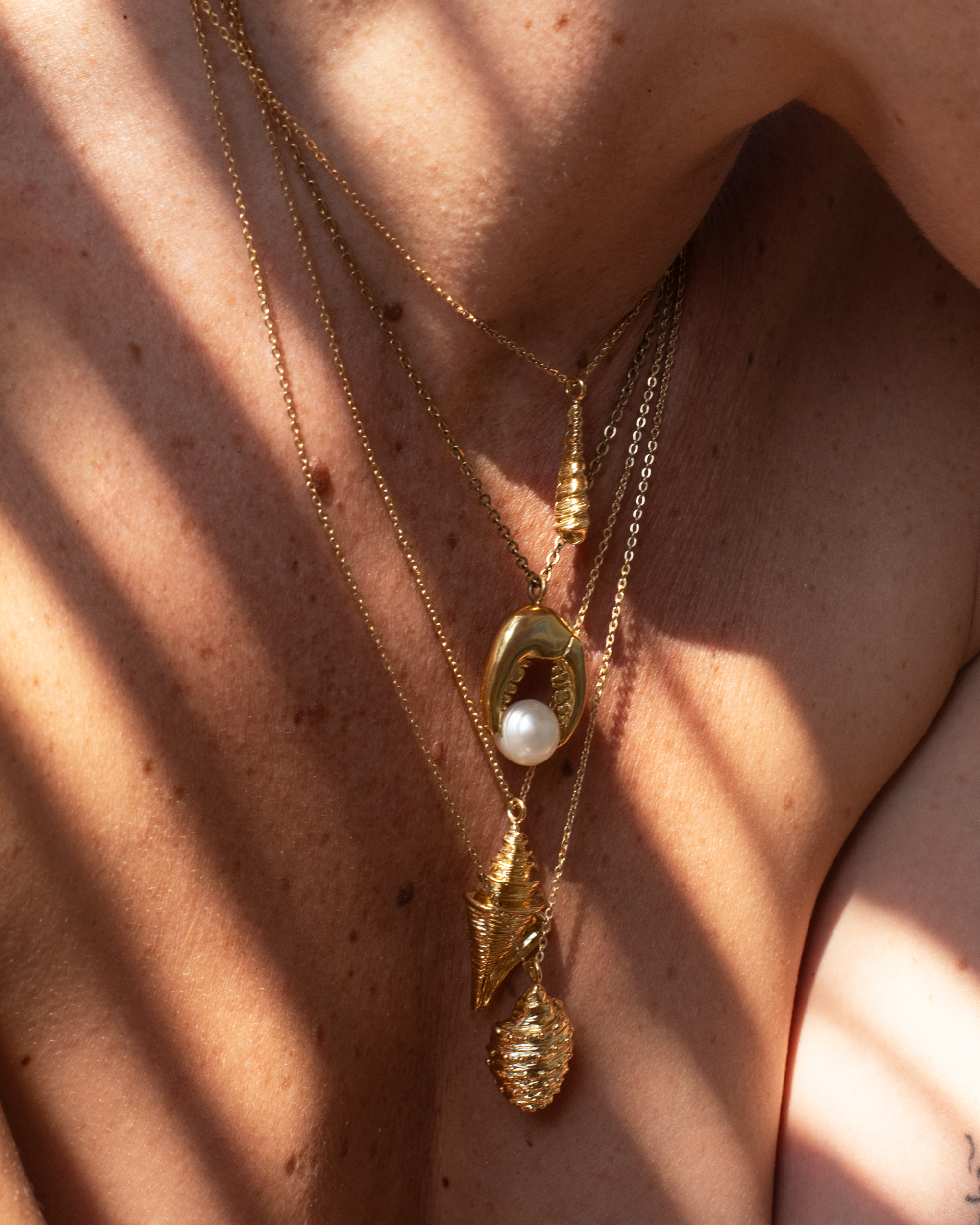 Necklace Golden Spiral