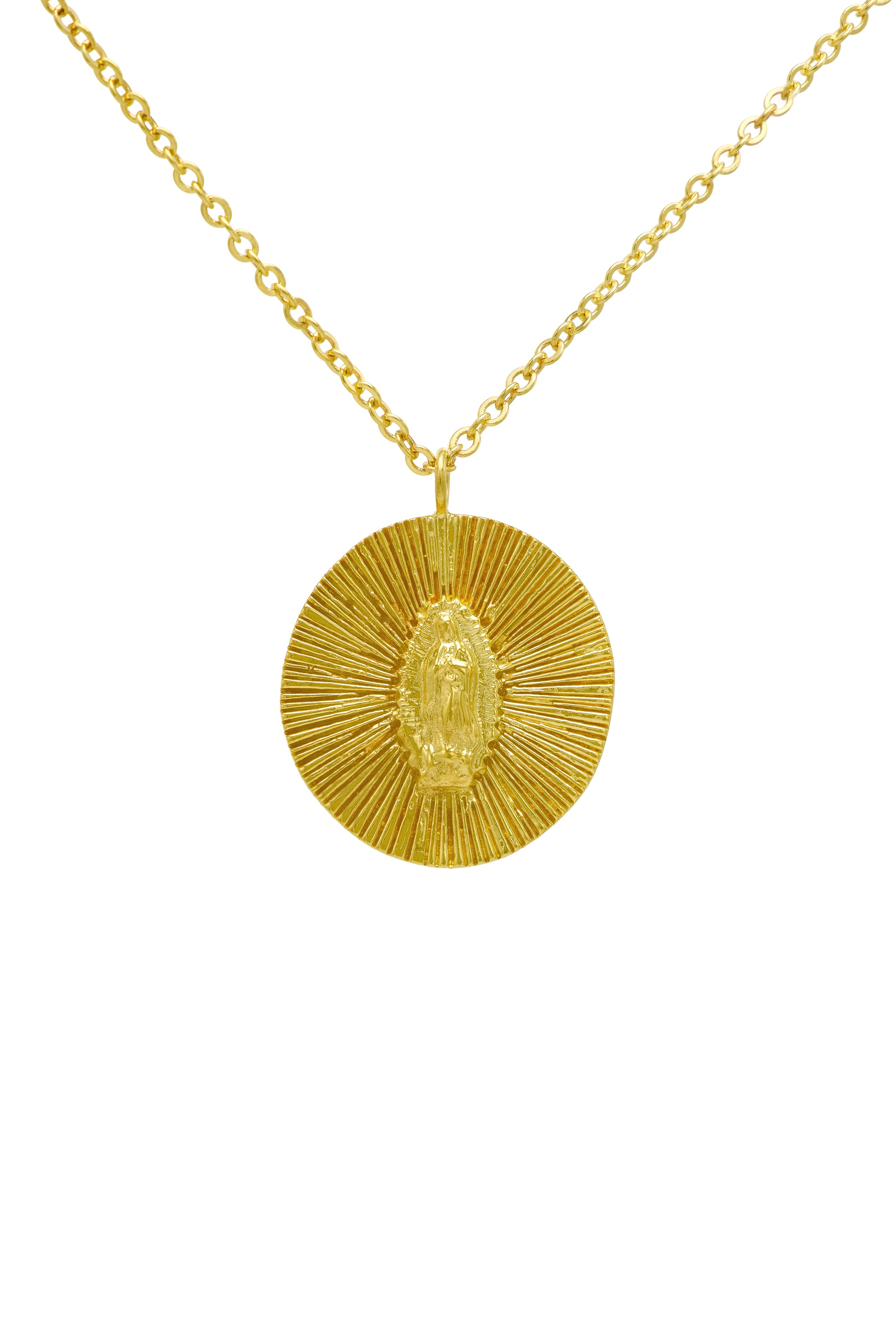 Virgen Con Resplandor