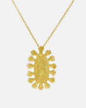 Necklace Virgen & Hands