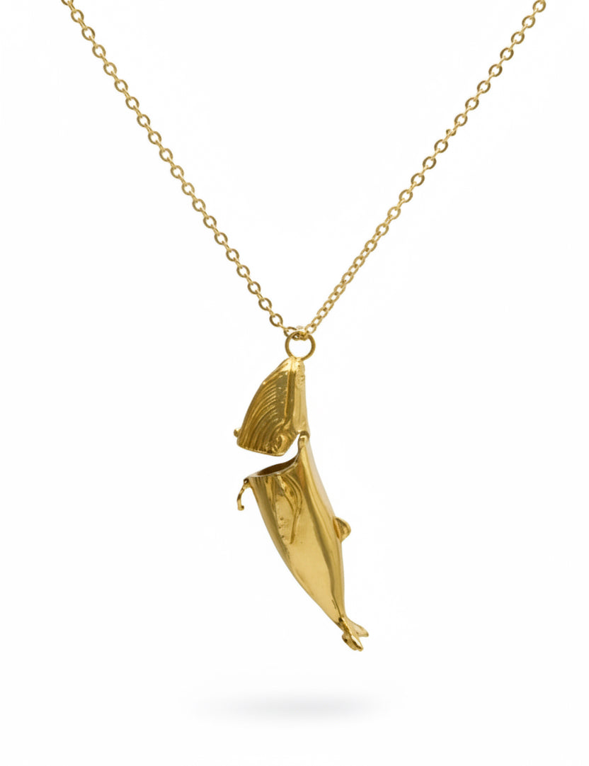 Whale Charm Necklace - Sophie Simone Designs