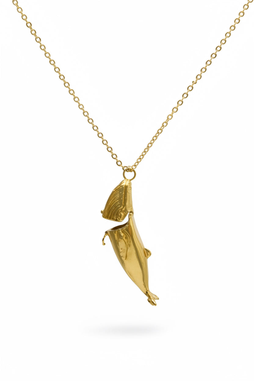 Whale Charm Necklace - Sophie Simone Designs