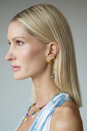 Boucle d'oreille simple Bananarama