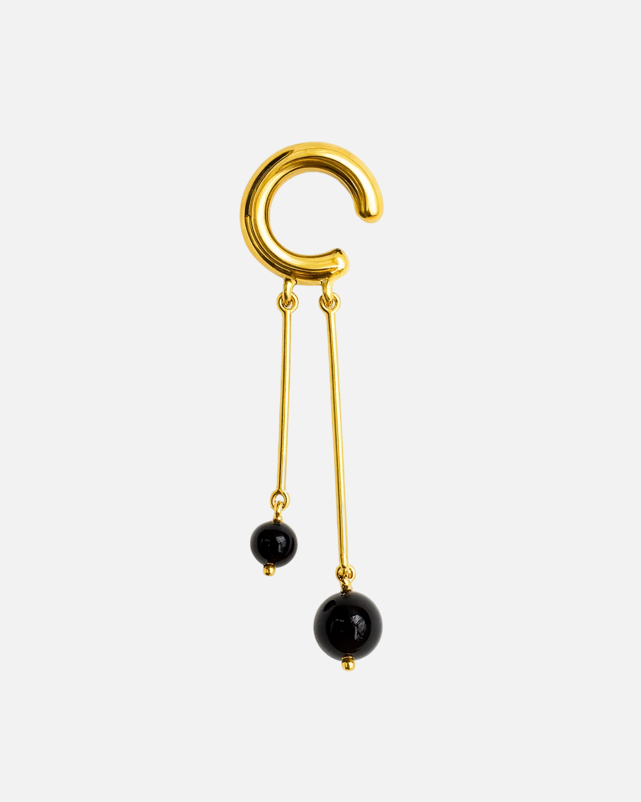 Earcuff Agata Negra