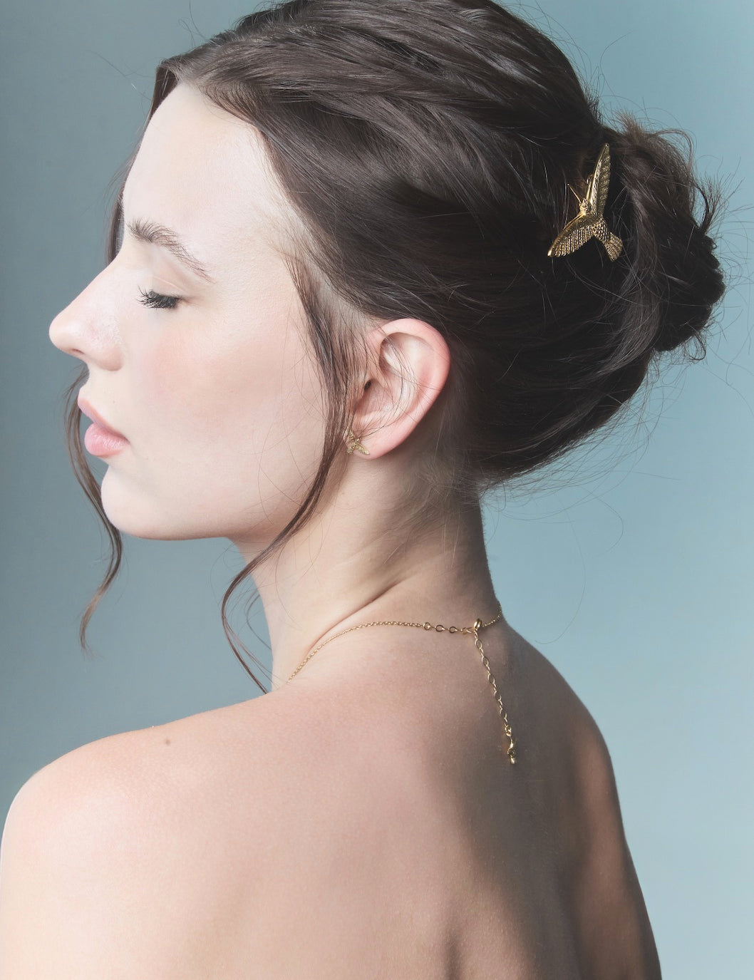 Hair Brooch Hummingbird - Sophie Simone Designs