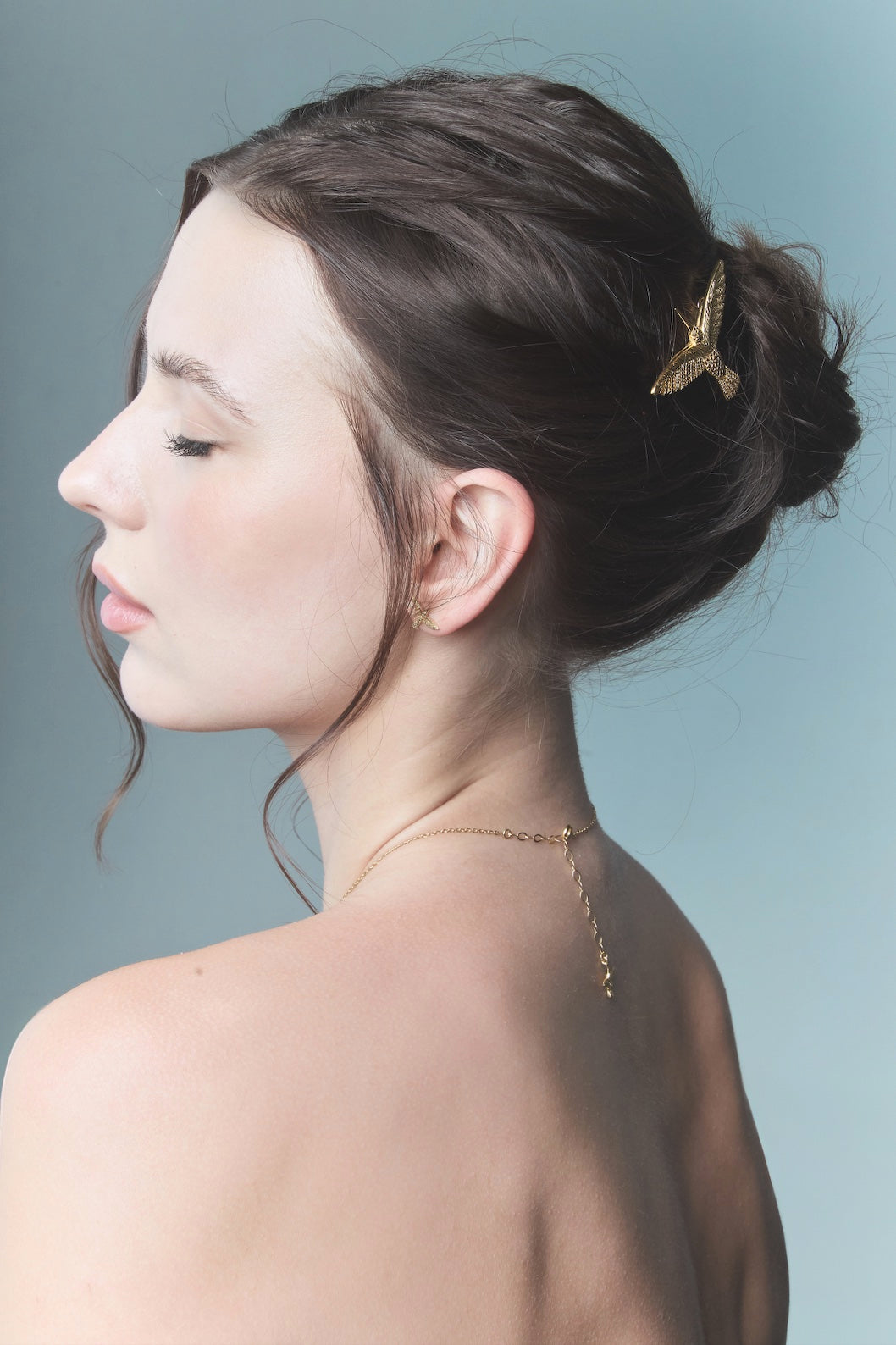 Hair Brooch Hummingbird - Sophie Simone Designs