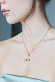 Whale Tail Necklace - Sophie Simone Designs