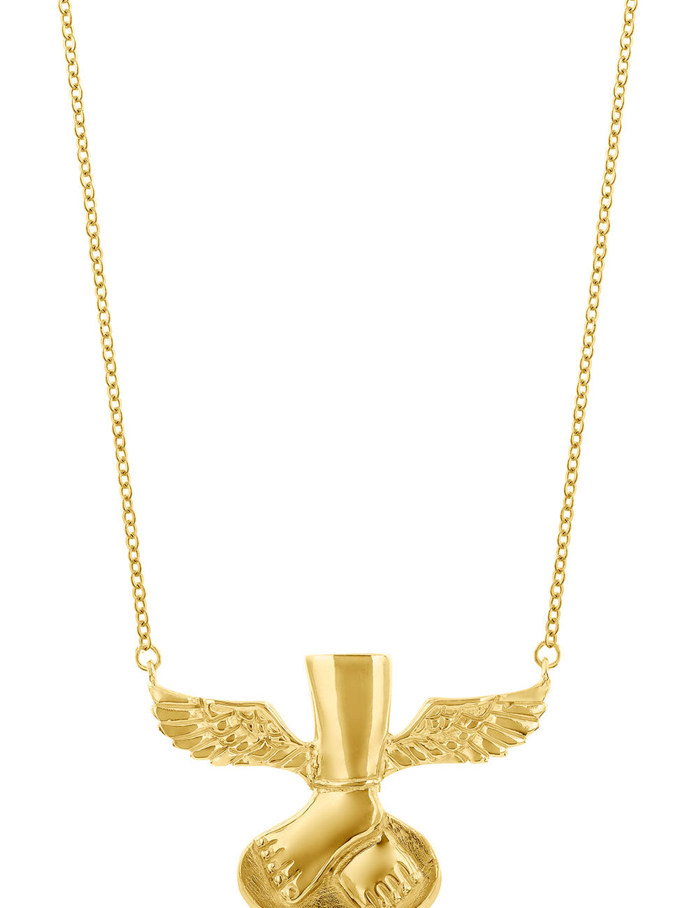 Necklace Winged Feet Grande - Sophie Simone Designs