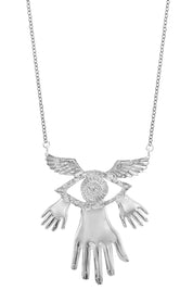 Necklace Hands Wings Eye - Sophie Simone Designs