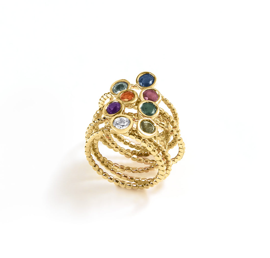 Ring with Gemstone - Sophie Simone Designs