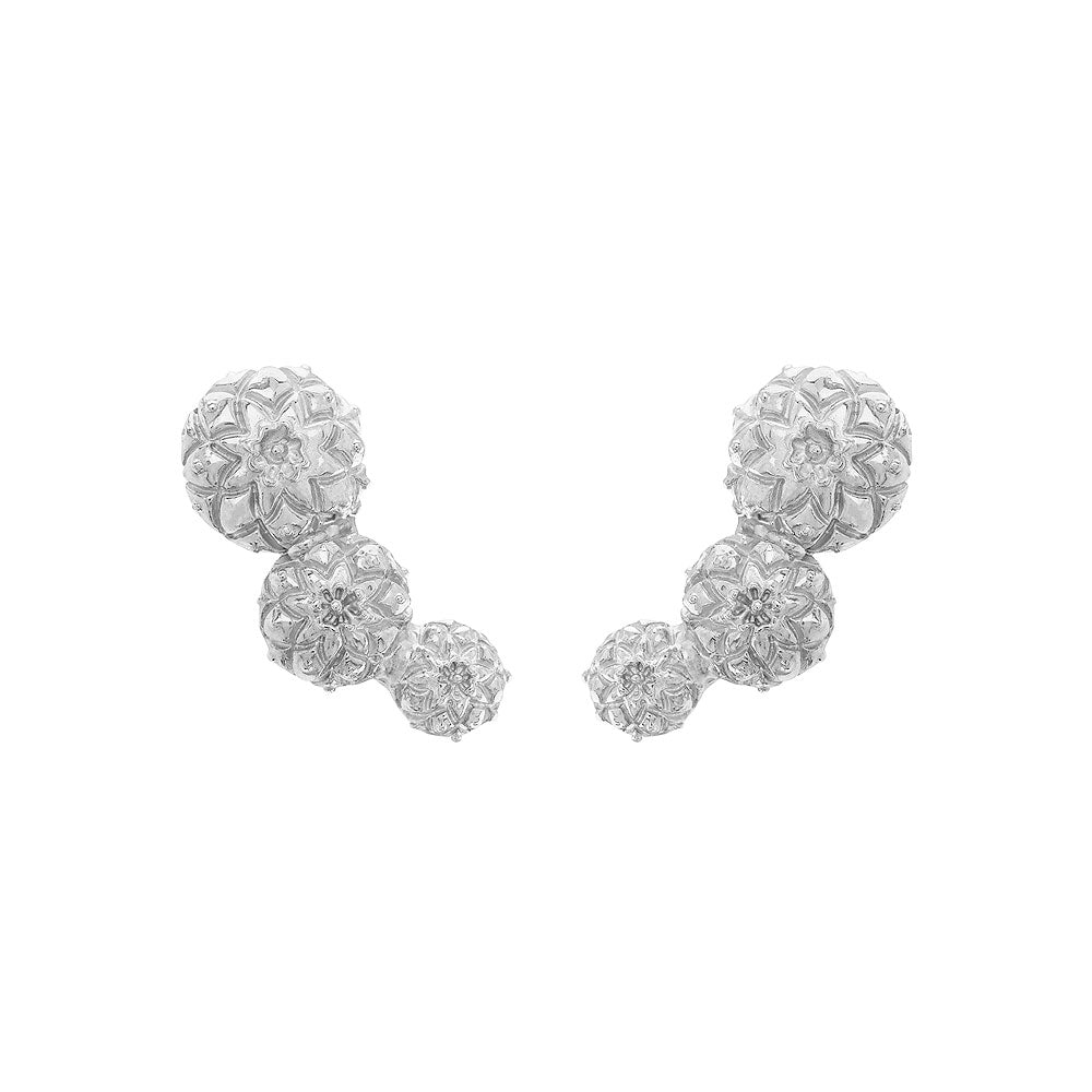 Earrings Three Peyotes Aura - Sophie Simone Designs