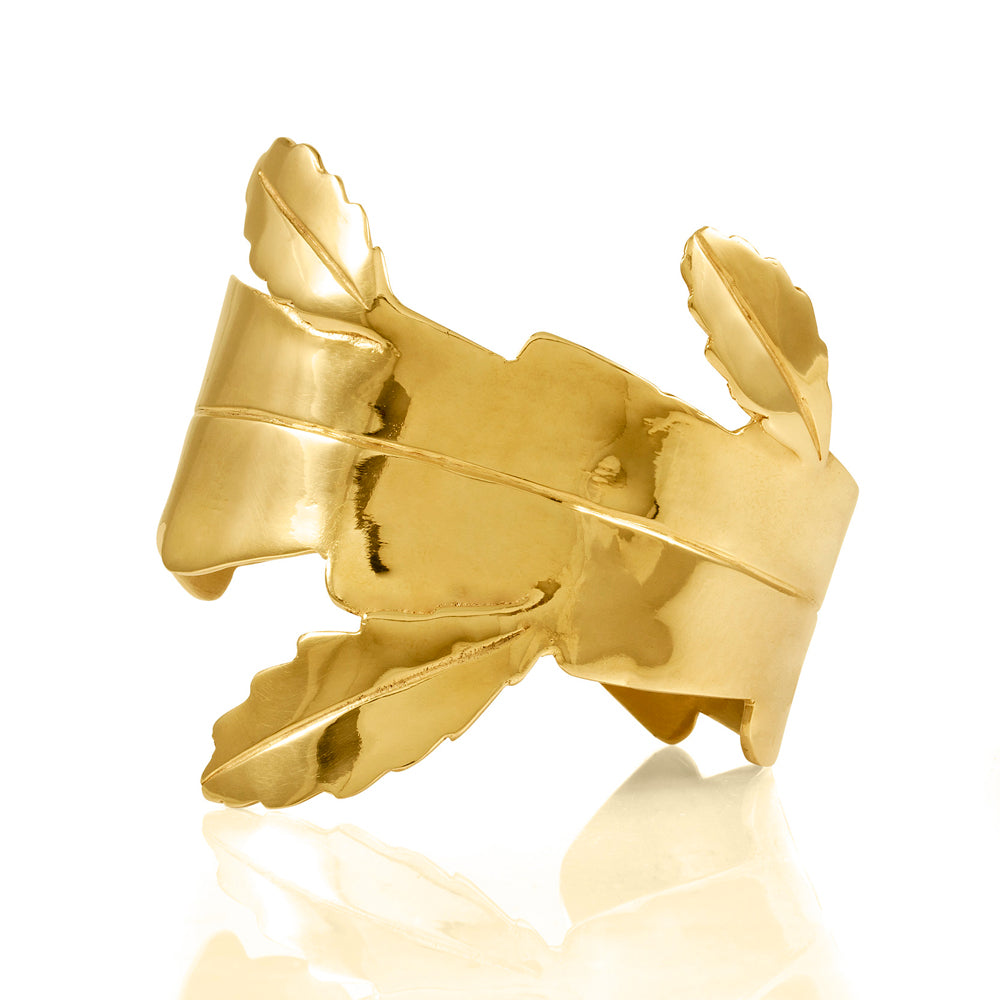 Cuff Pitaya / Sophie Simone Designs Jewelry / 22K Gold Plated or Silver ...