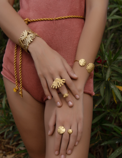 Ibiza Double Ring - Sophie Simone Designs