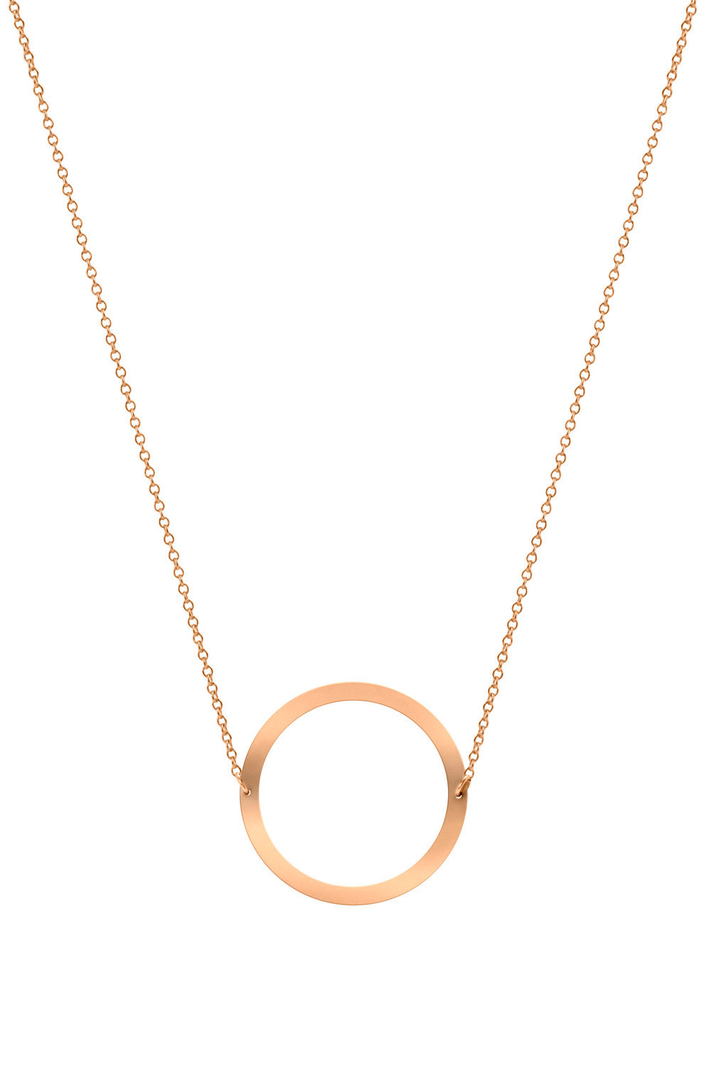 Necklace Circle 14K Pink Gold - Sophie Simone Designs